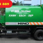 Xe cuốn ép chở rác 6 khối HINO WU342L (6m3)